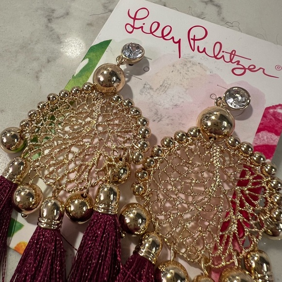 NWT Lilly Pulitzer Sea Dreamer Earrings - Picture 3 of 4